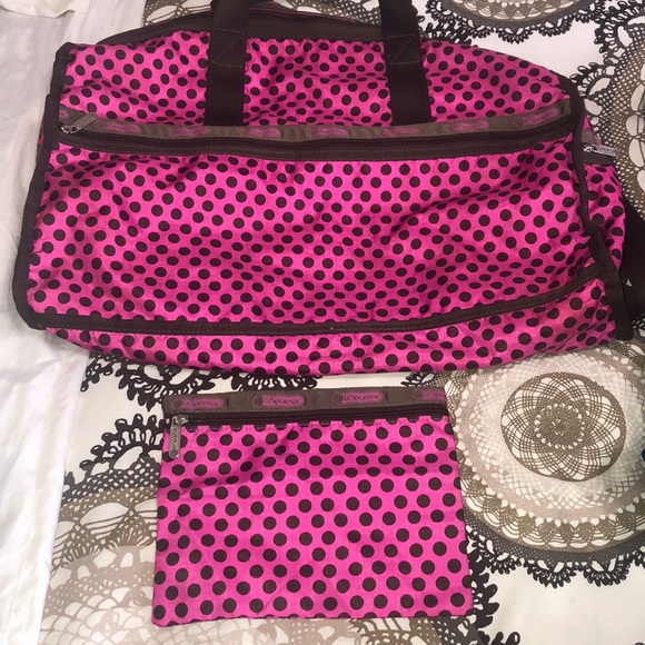 LeSportSac Travel Bag Polka Dot - Picture 5 of 6